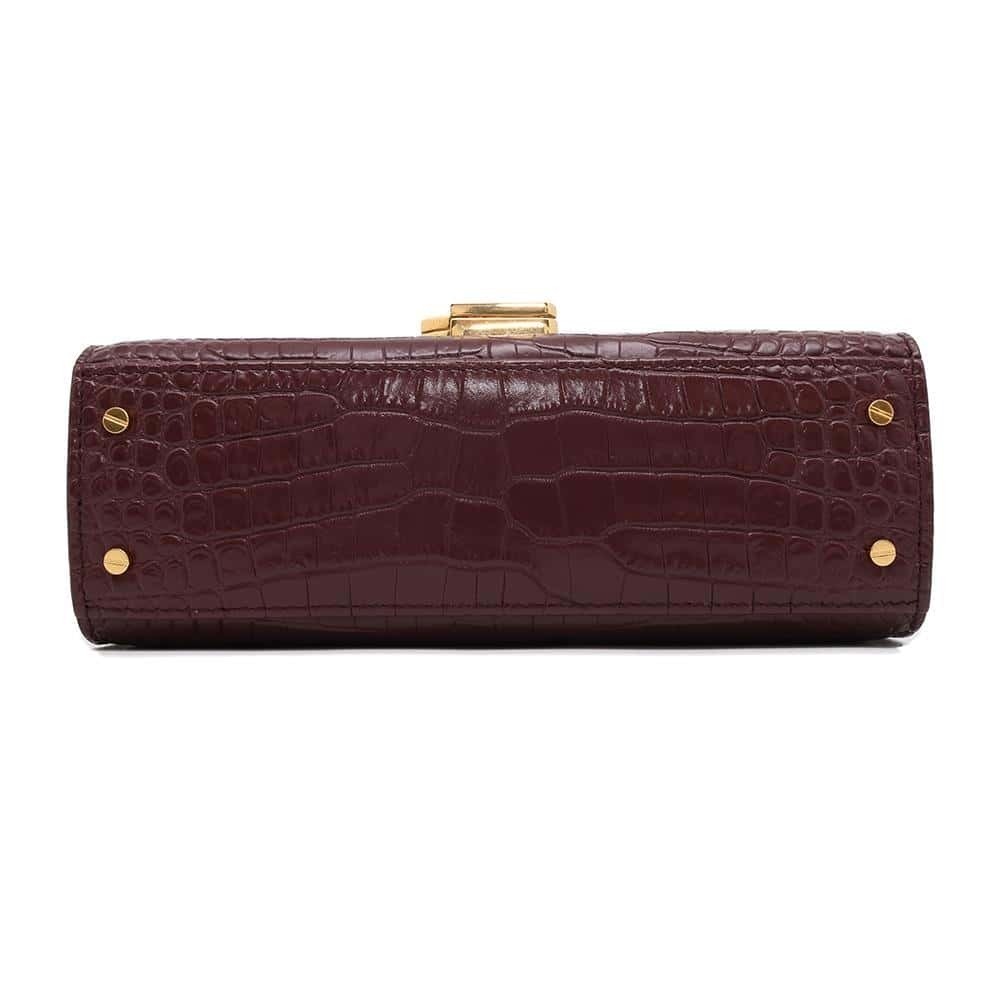 Saint Laurent Paris Cassandra embossed leather handbag shoulder bag - Picture 3 of 12